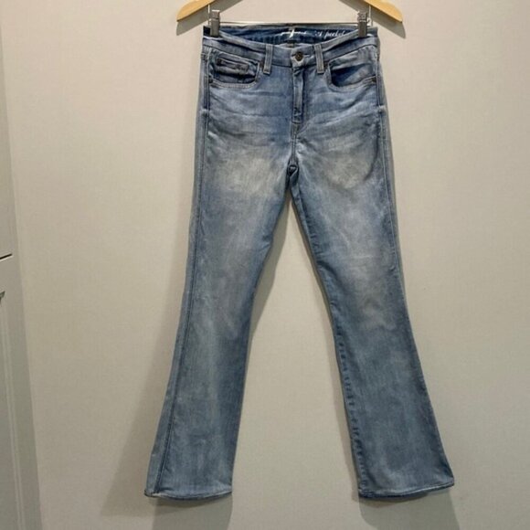 7 For All Mankind A Pocket Bootcut Jeans 27 - Picture 4 of 14